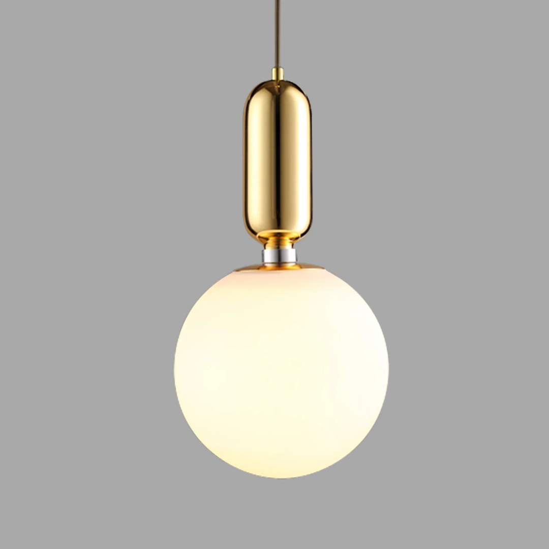 Acheron – Lampada a sospensione di design moderno con sfere di vetro per soggiorno, sala da pranzo & camera da letto