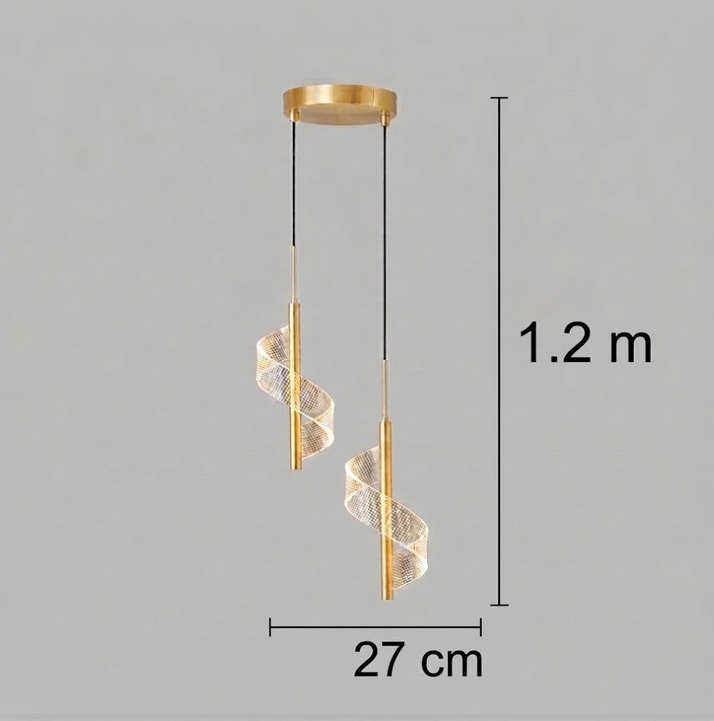 Elarionne – Elegant Aluminum LED Pendant Light for Modern Living Spaces
