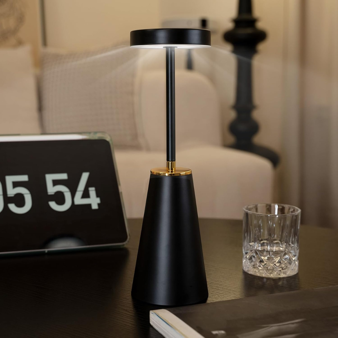 Gleon Lumo | Rechargeable wireless LED desk lamp with touch control