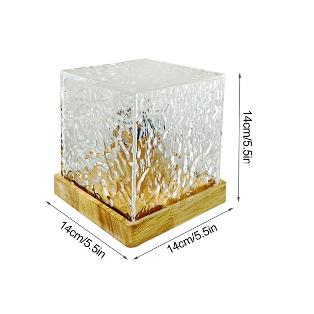 Lunavo Cube | Lampada a cubo LED decorativa in design scandinavo