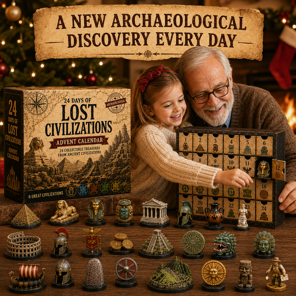 Archäologie Adventskalender Antike Kulturen 2026