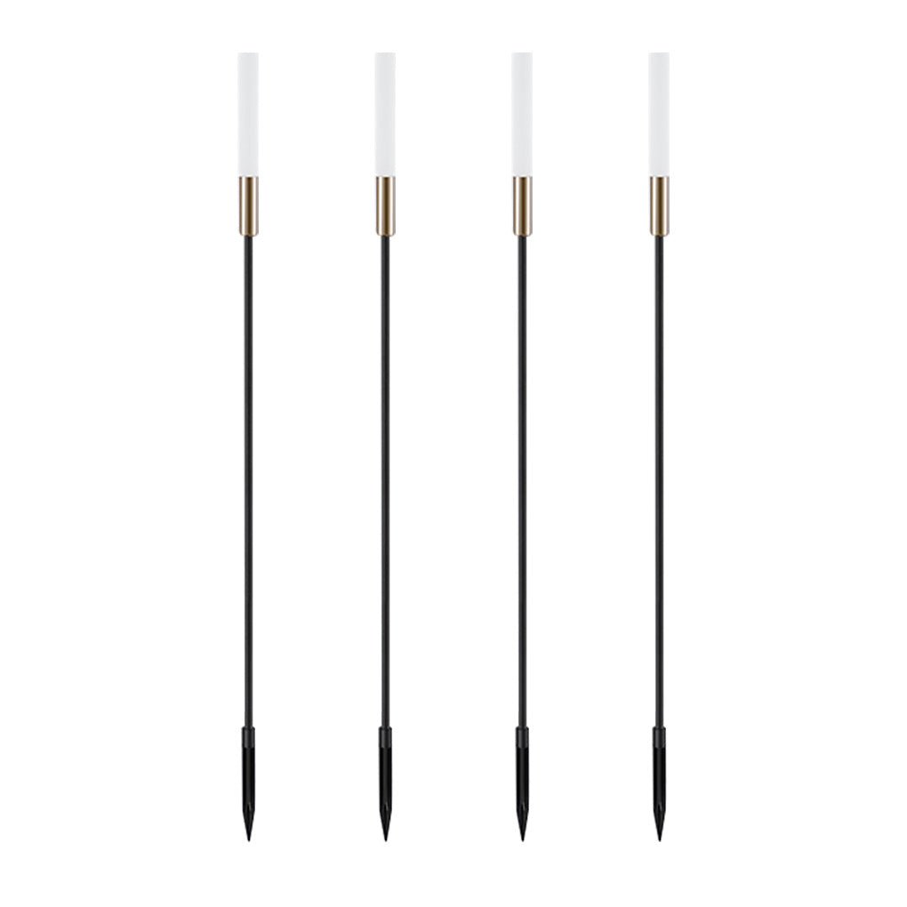 Set luci solari a canna di palude (6 pezzi) – Illuminazione da giardino LED impermeabile