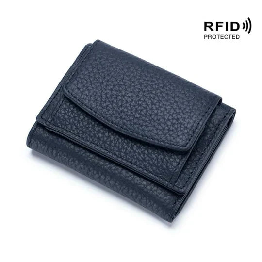 Portivo | Mini portafoglio con protezione RFID, scomparto per monete e tasca nascosta