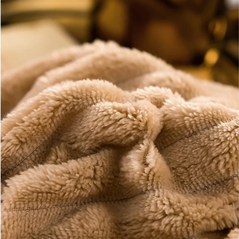 Velunda | Winter Velvet Fleece Bedding, Duvet Cover in 4 Sizes, Washable