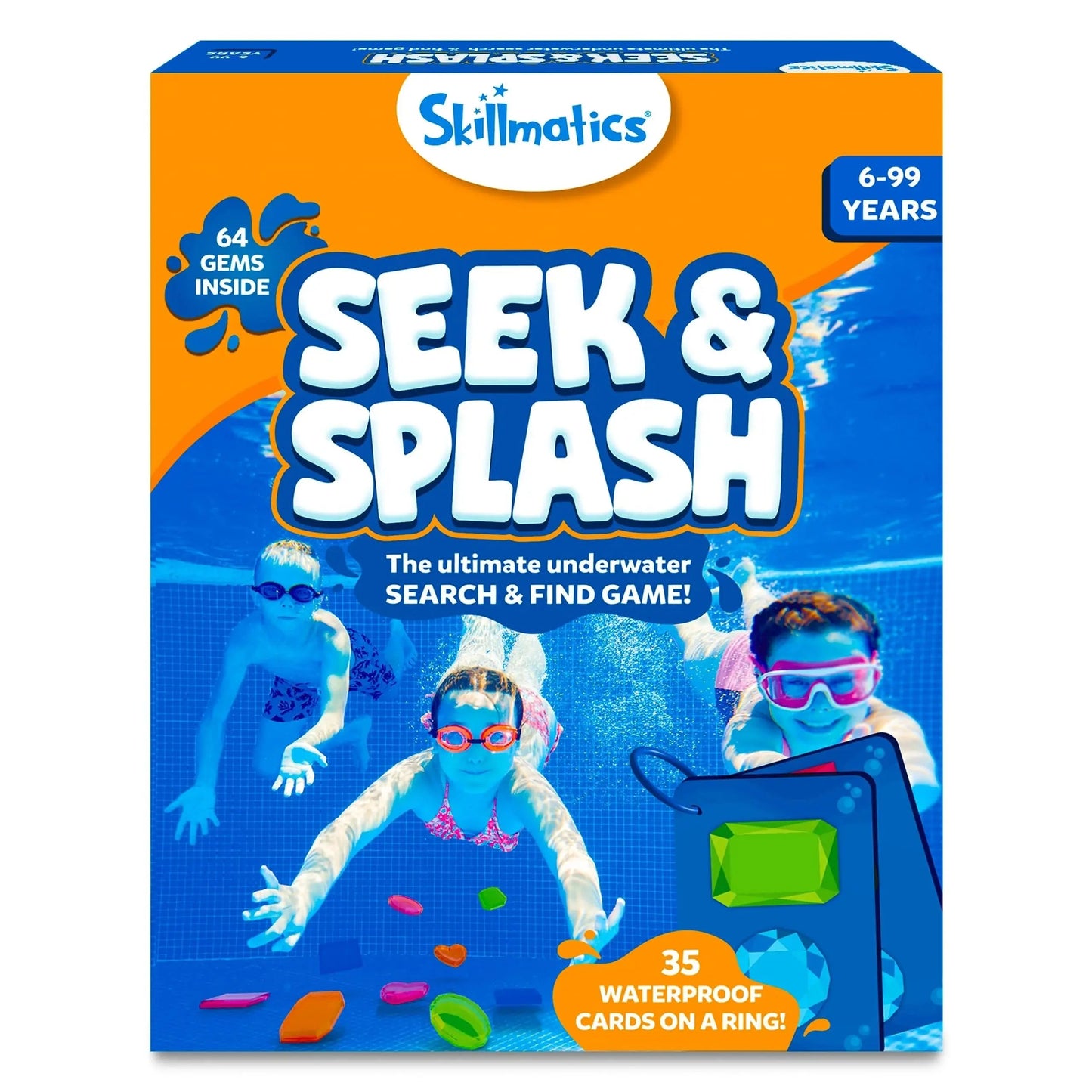 AquaQuest | Wasserspielzeug für Unterwasser-Schatzsuche mit Edelsteinen 7