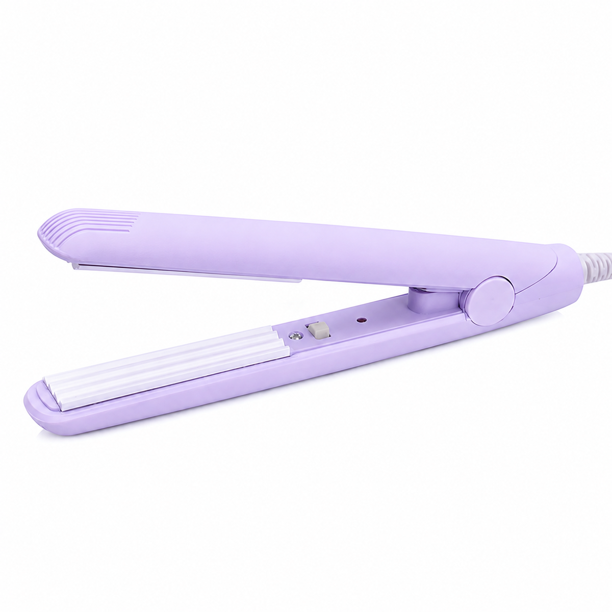 Lockiva | Mini 2-in-1 curling iron and straightener with ceramic plates, 190 °C, travel size