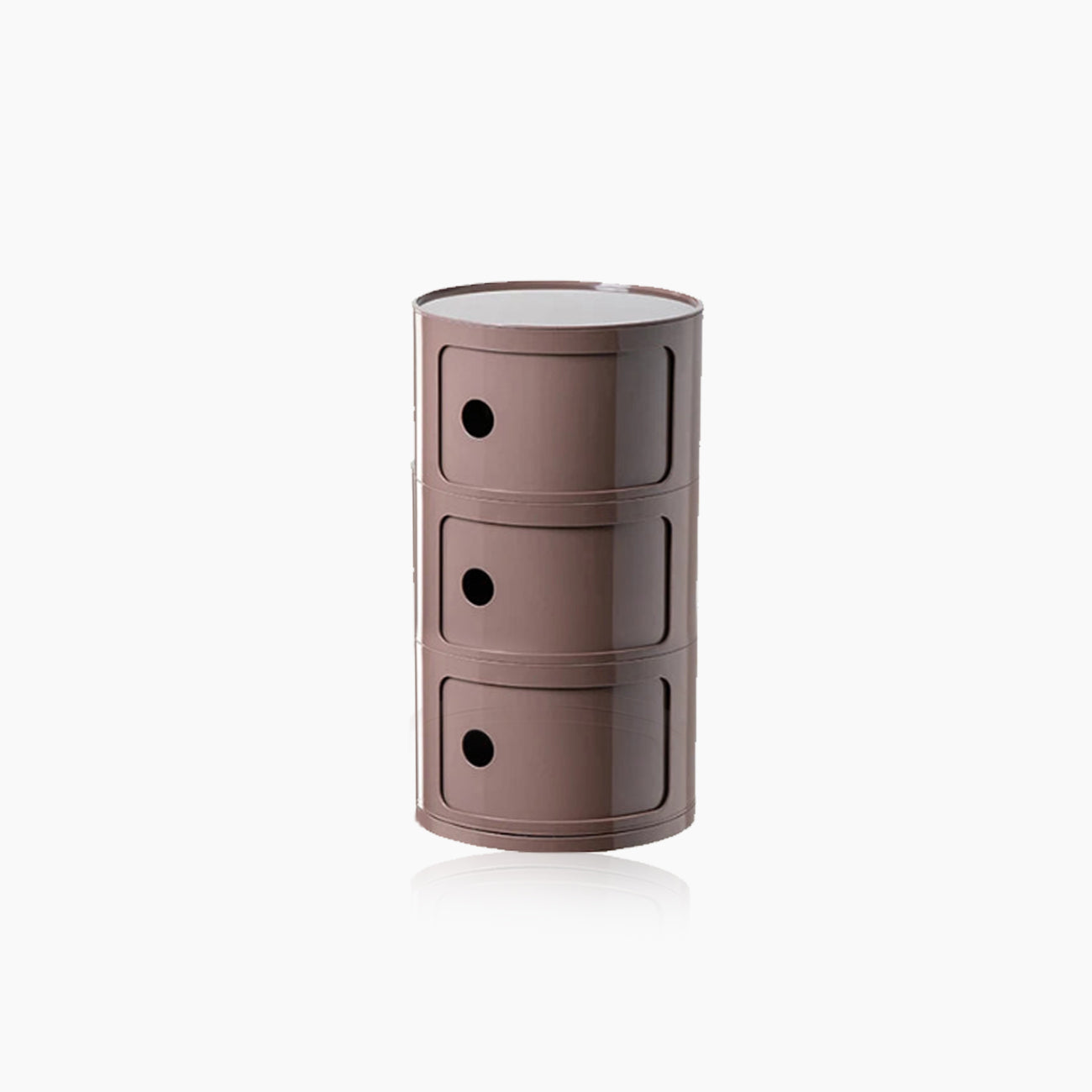 Nera Krog | Tavolino di design a botte con ripiano in legno