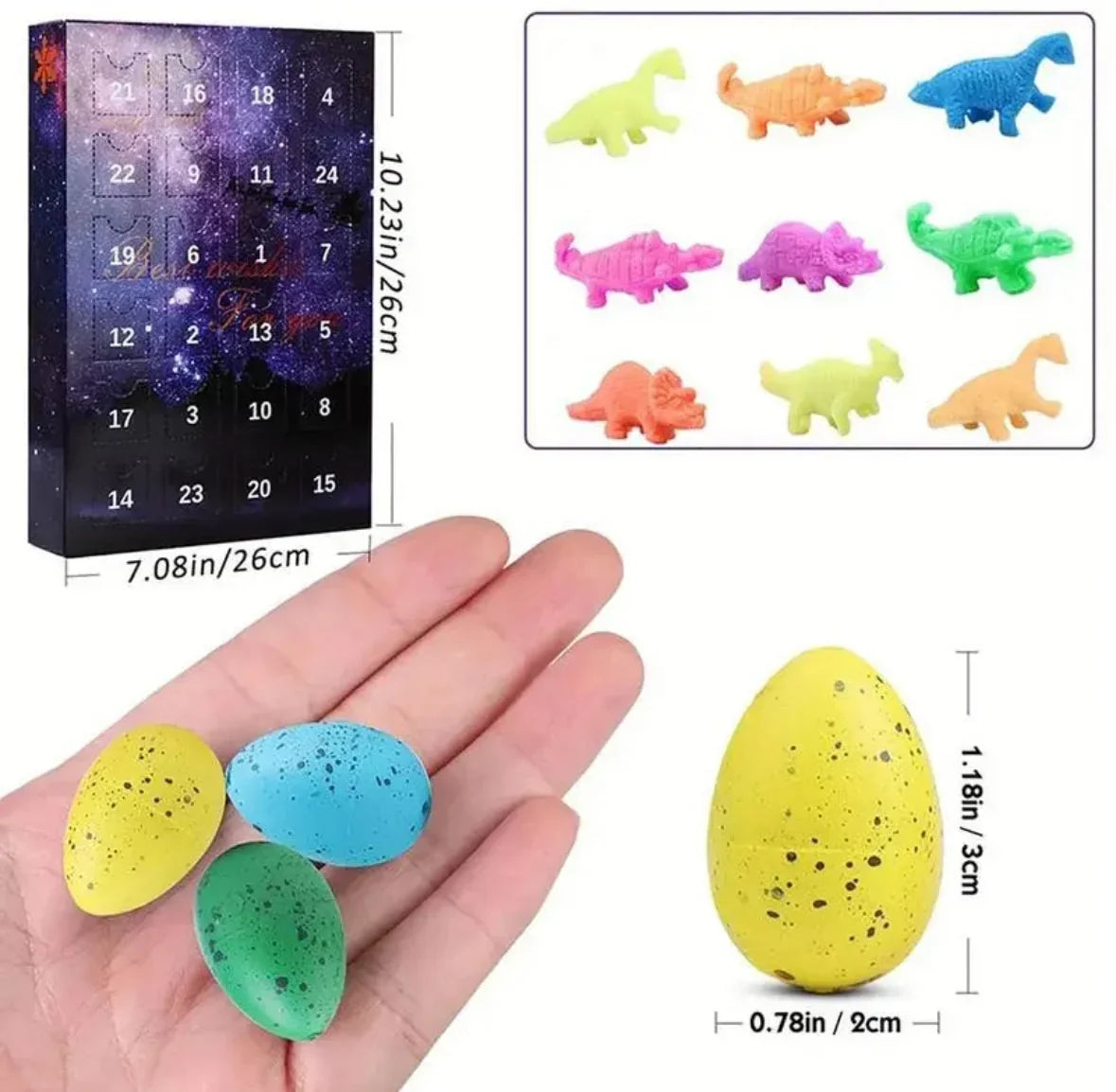 Dinosaurier Figuren Adventskalender 2026