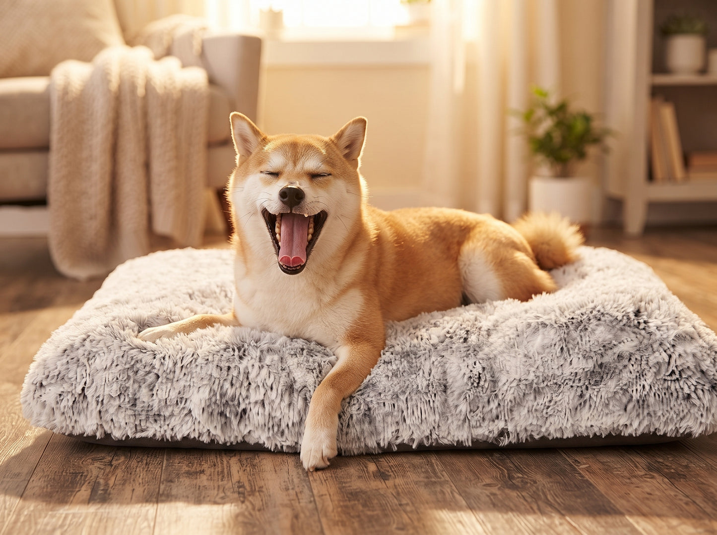 Hundebett Corduroy | Beidseitig nutzbar | Waschbarer Bezug | Weich & Komfortabel | 3 Größen