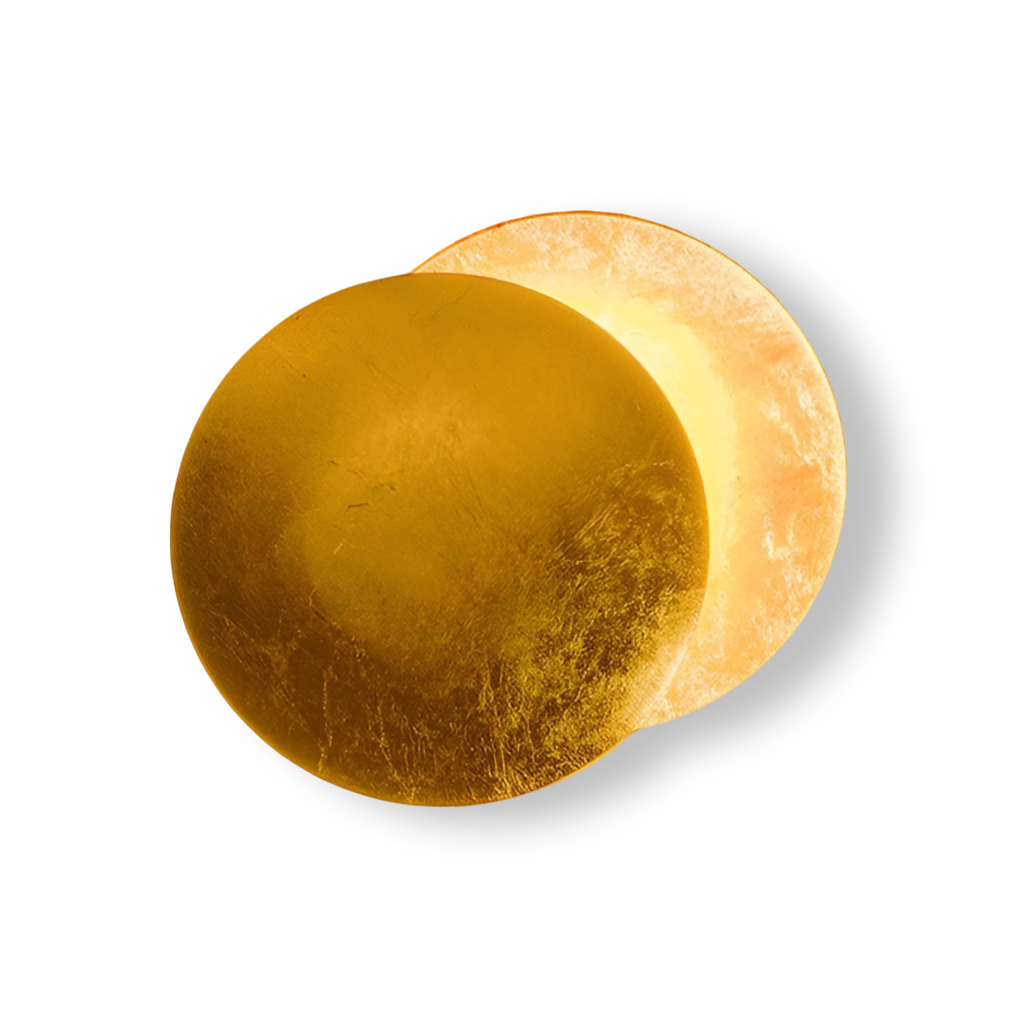 Lunara Halo | lampada da parete LED girevole a 360° con luce ambientale