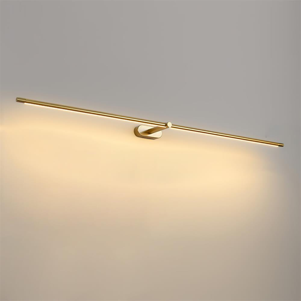 Stravlo | Lineare LED Wandleuchte innen, 68, 98 oder 128 cm, auch fürs Bad