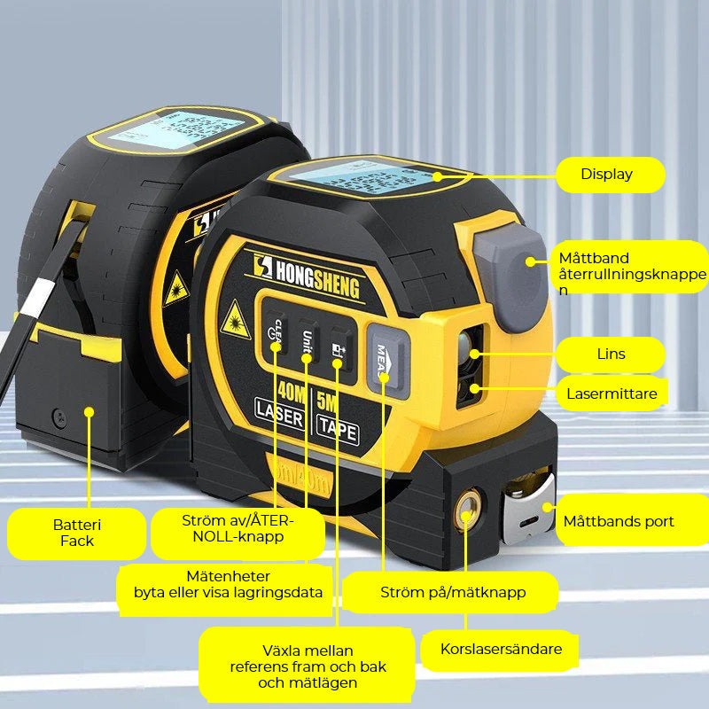 LaserPro | 3-in-1-Messwerkzeug für präzise Anwendungen 7