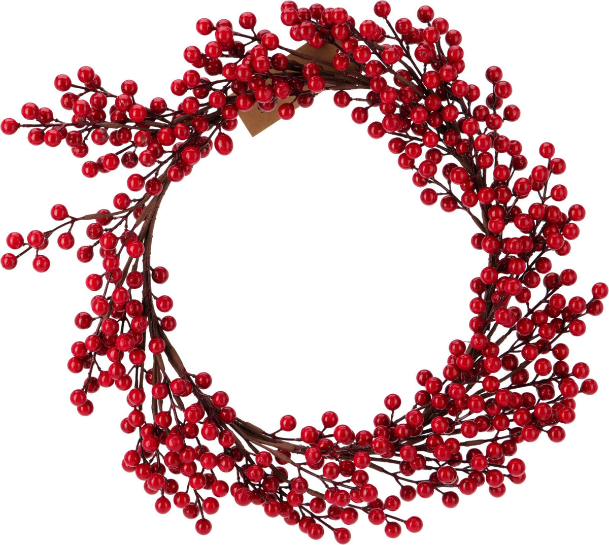 Beerola | Christmas Berry Wreath on a Twig-Style Frame, Lightweight