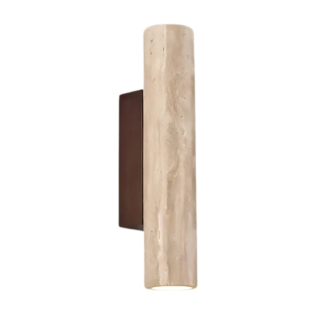 WabiMarble Calm | Lampada da parete LED Wabi-Sabi in marmo