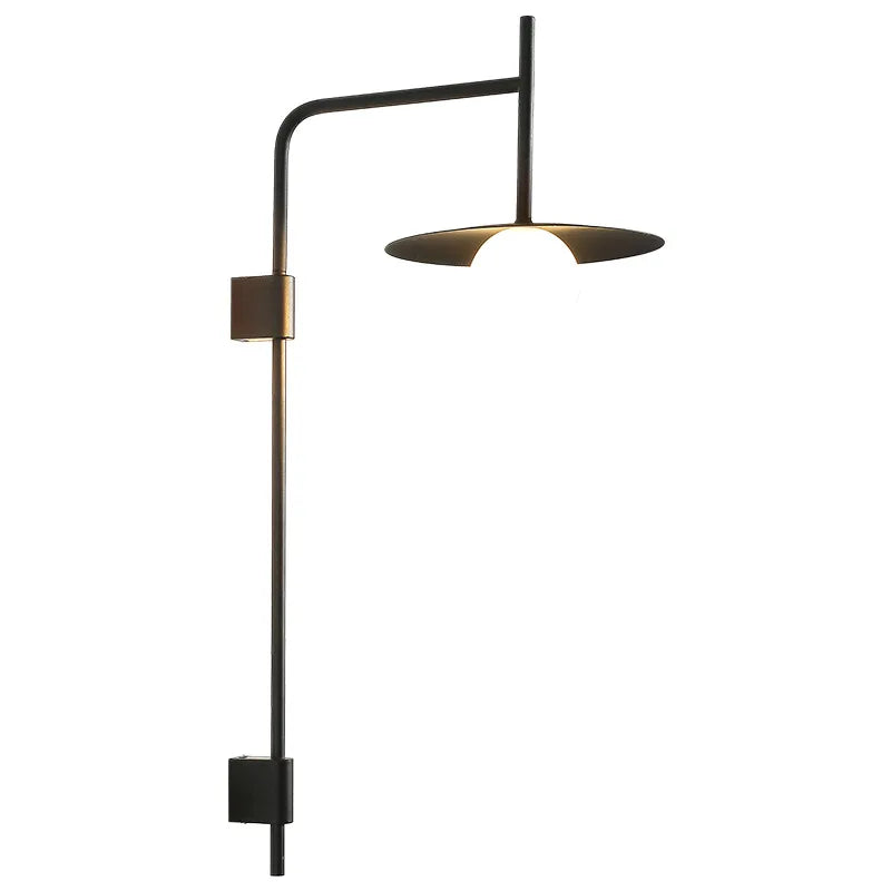 Moderna lampada da parete LED girevole Aralyn – Design minimalista in nero
