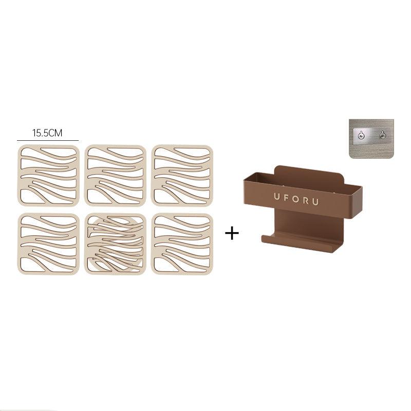 ThermoFlex Set | 6 sottobicchieri 2-in-1 resistenti al calore per pentole e stoviglie