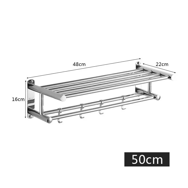 SteelRack – Portasciugamani di alta qualità in acciaio inox