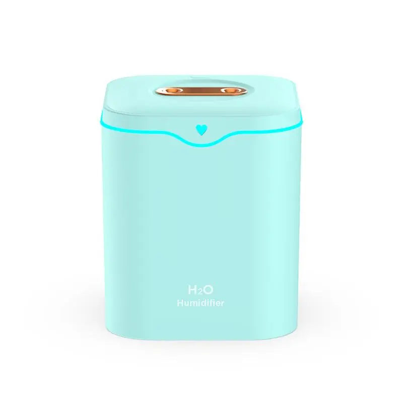 Umidificatore ad ultrasuoni 2L con doppio spray & luce notturna – Umidificatore d’aria 2000ml