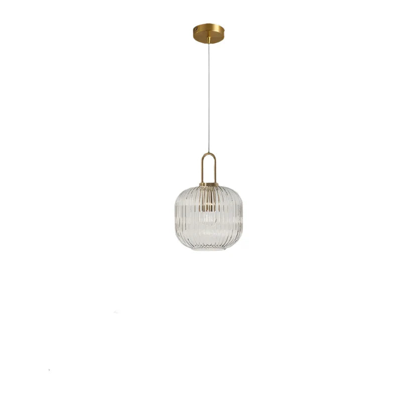 SleekSphere – Pendente in vetro giapponese fatto a mano dal design minimalista