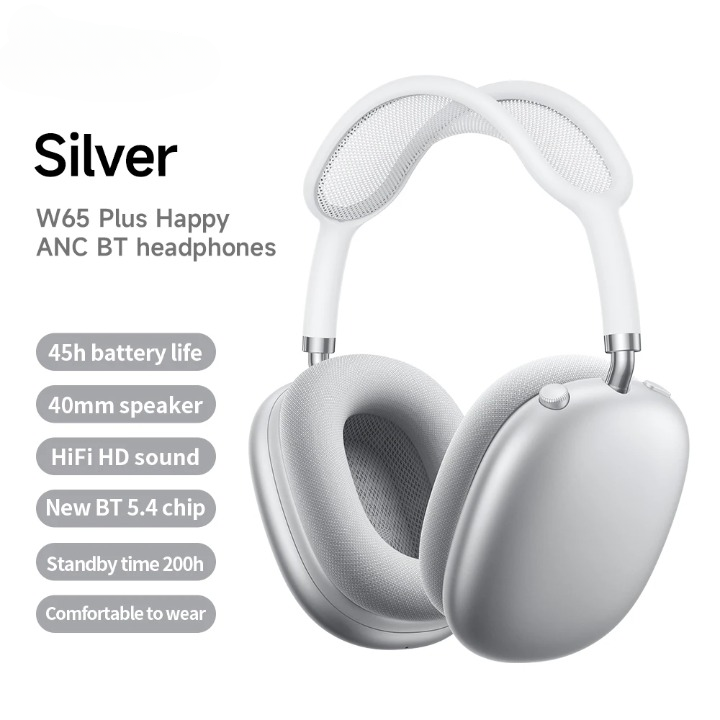 Sonavel | Over-Ear Headphones with ANC, Bluetooth 5.4 and up to 45 hrs. Battery Life