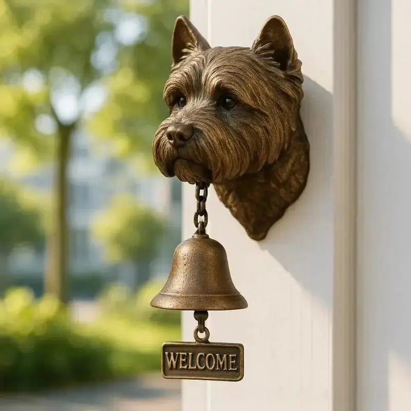 Zorenza | Antike Wandklingel im Hundedesign 8