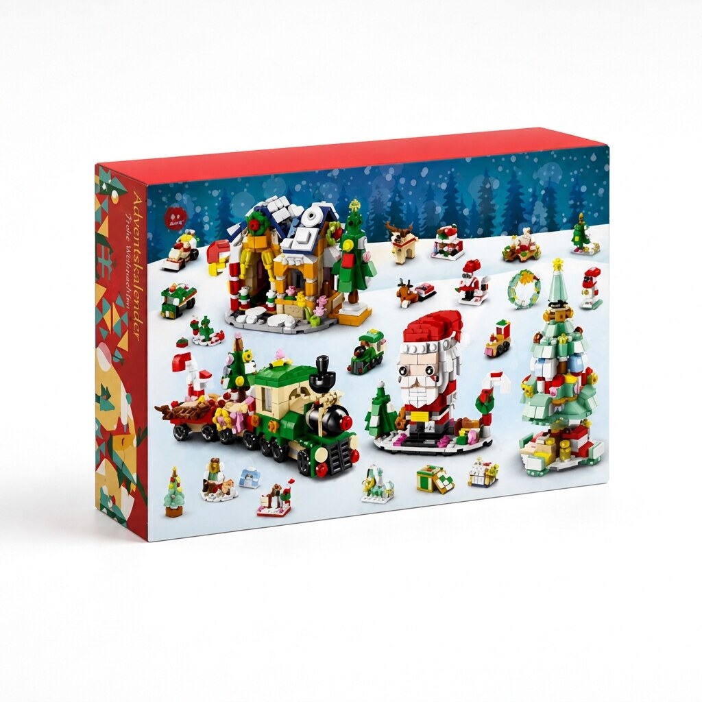 Weihnachts-Bausteine Adventskalender 2026