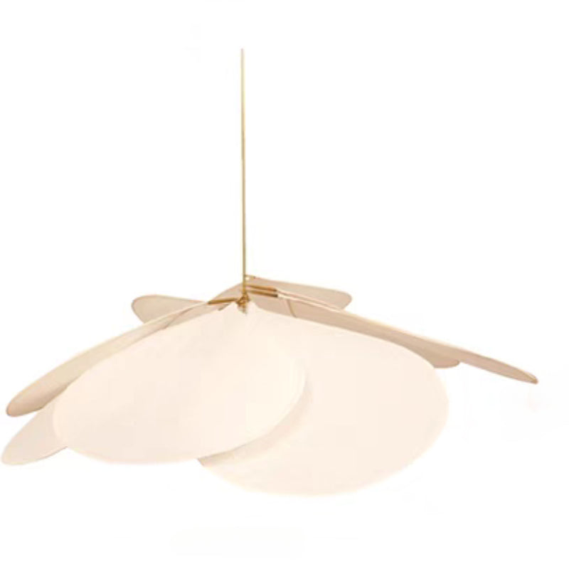 Ela | Lampada a sospensione Japandi a forma di petalo di fiore