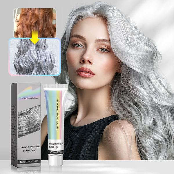 Grisella | Semi-permanente Haarfarbe Silber-Aschgrau mit Aloe, 100 g