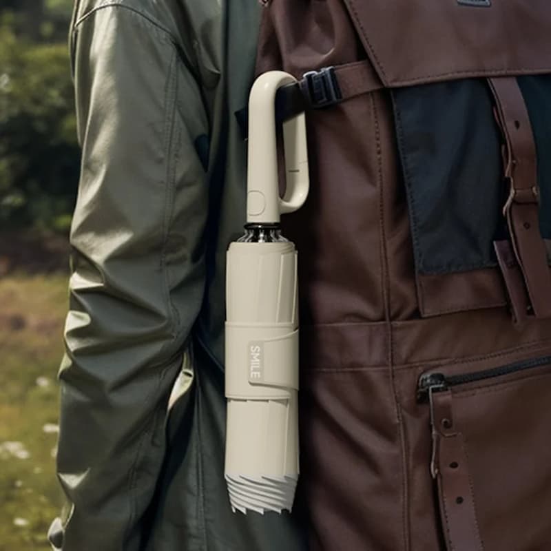 Regnora | Automatic Reverse Folding Umbrella with Reflective Strips