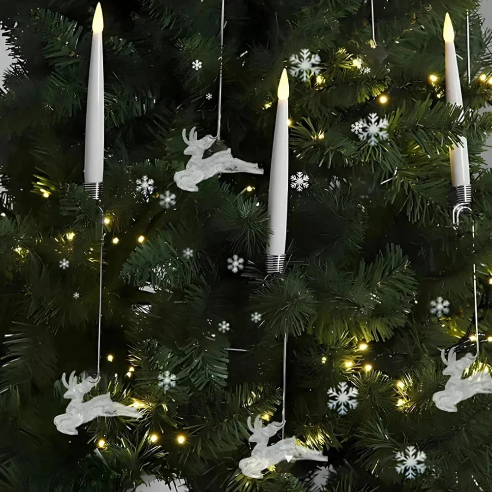 Flimora | Kabellose LED Kerzen für den Weihnachtsbaum mit Fernbedienung