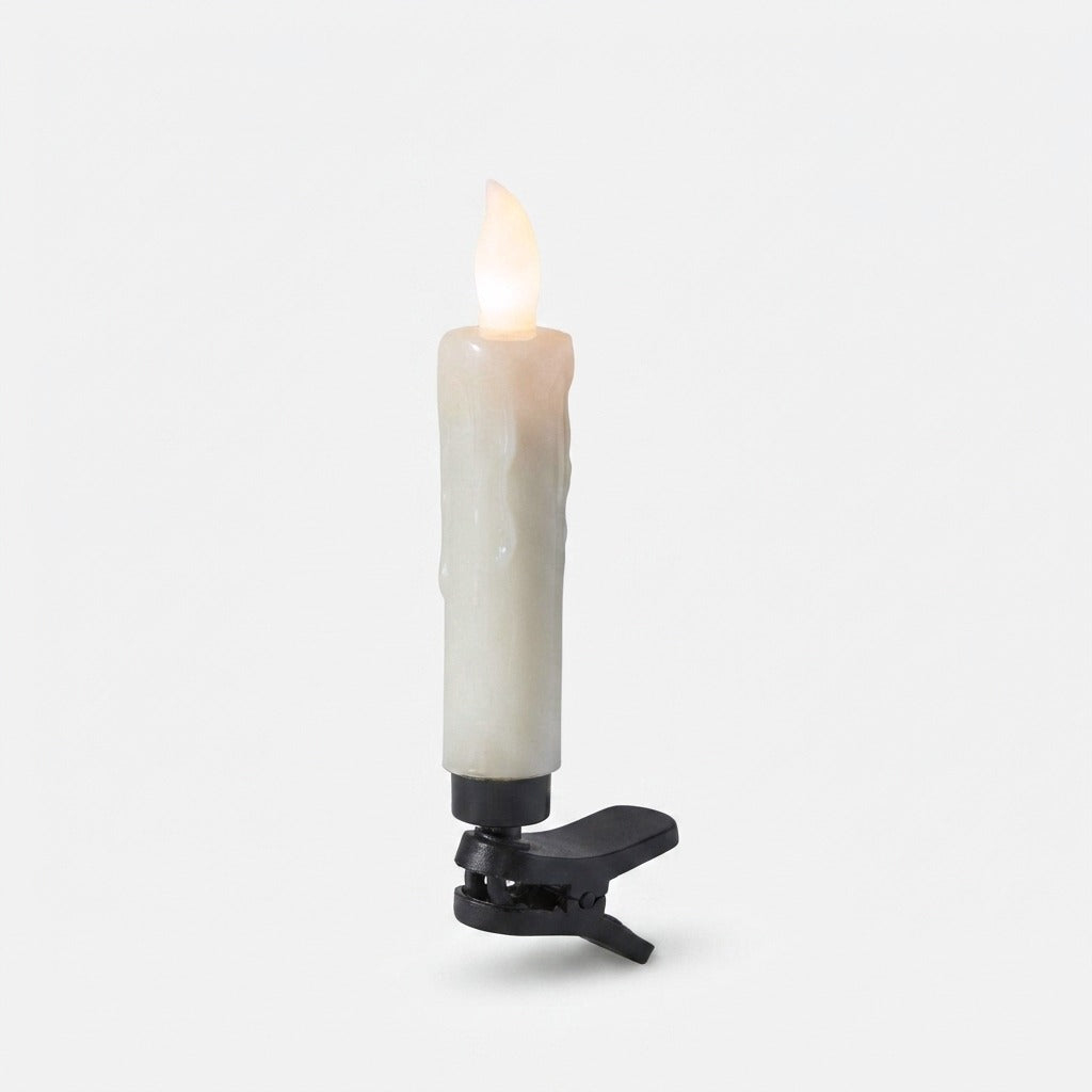 Kerzalo | Kabellose LED Weihnachtsbaumkerzen, 20er Set mit Fernbedienung und Timer