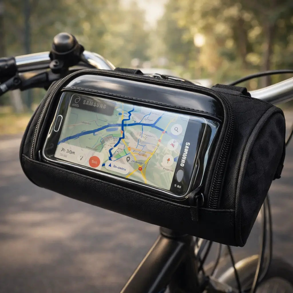 Tourix Lenkertasche für Fahrrad mit Touchscreen