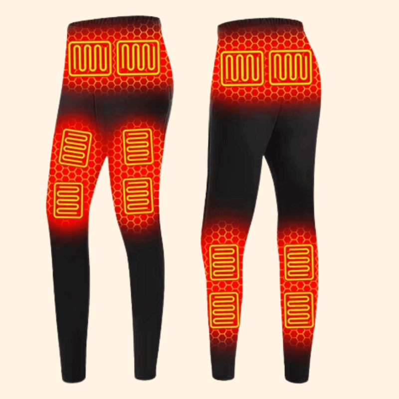 Warmeno | Heated thermal underwear bottoms with USB connection and heating zones, unisex