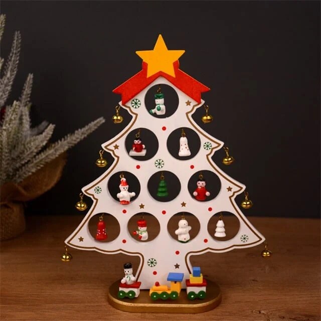 Ornalia | Wooden Ornament to Assemble, No Tools Needed, 3 Sizes