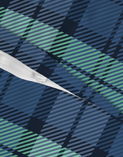 Tartova | Feinbiber Bettwäsche aus 100 % Baumwolle mit Tartan-Karo