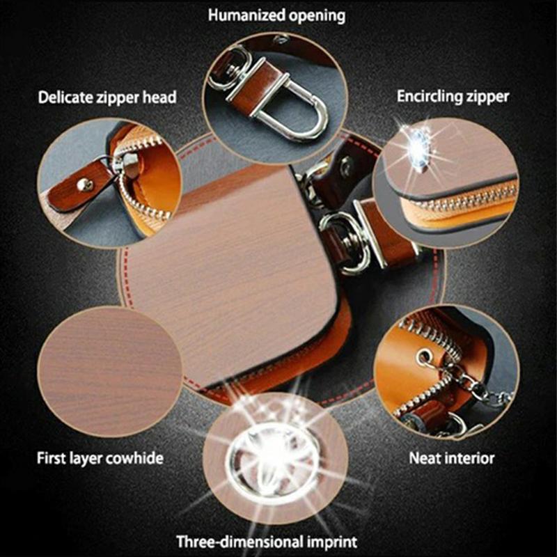 Blokava | Funda RFID para llave de coche con doble compartimento antiseñal
