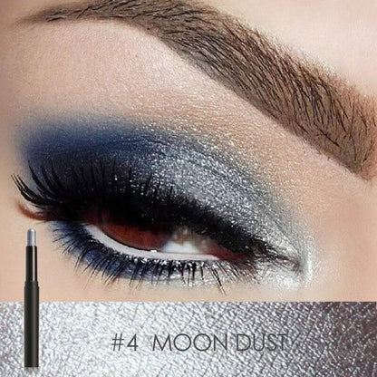 FlashLuxe | Lápiz de sombra de ojos y delineador 2 en 1, resistente al agua y a las manchas