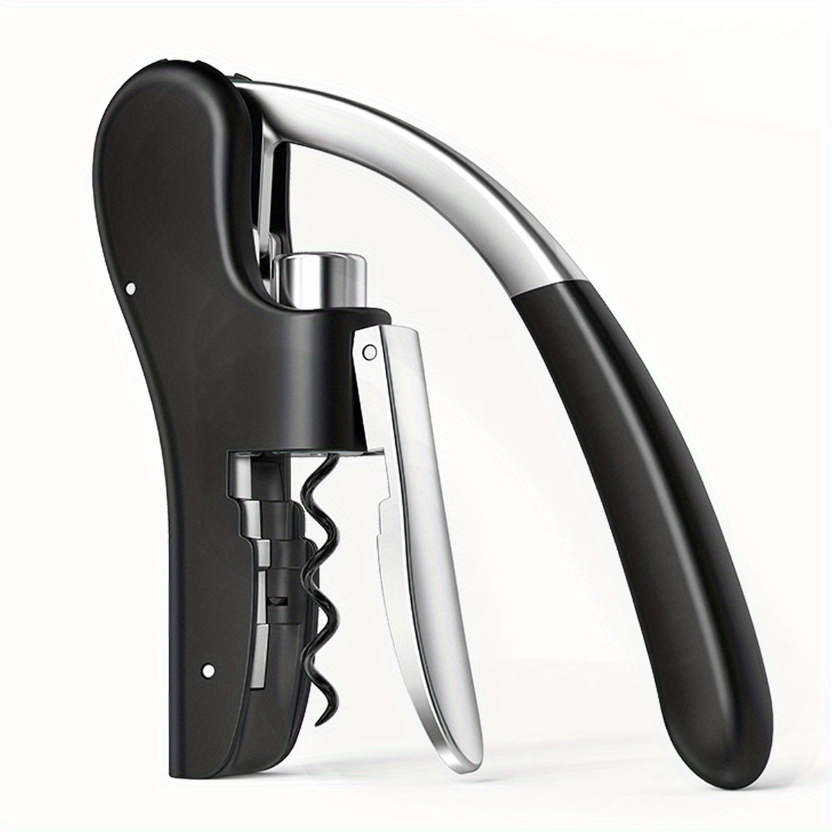 Korkano | Cavatappi a leva con impugnatura ergonomica, 14 × 7,5 cm