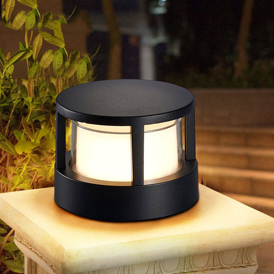 Luz paisajística LED exterior industrial impermeable con cilindro de aluminio