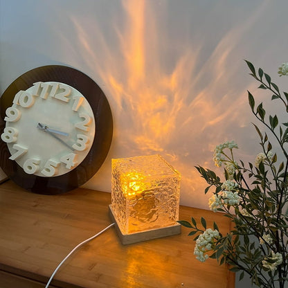Lunavo Cube | Lampada a cubo LED decorativa in design scandinavo
