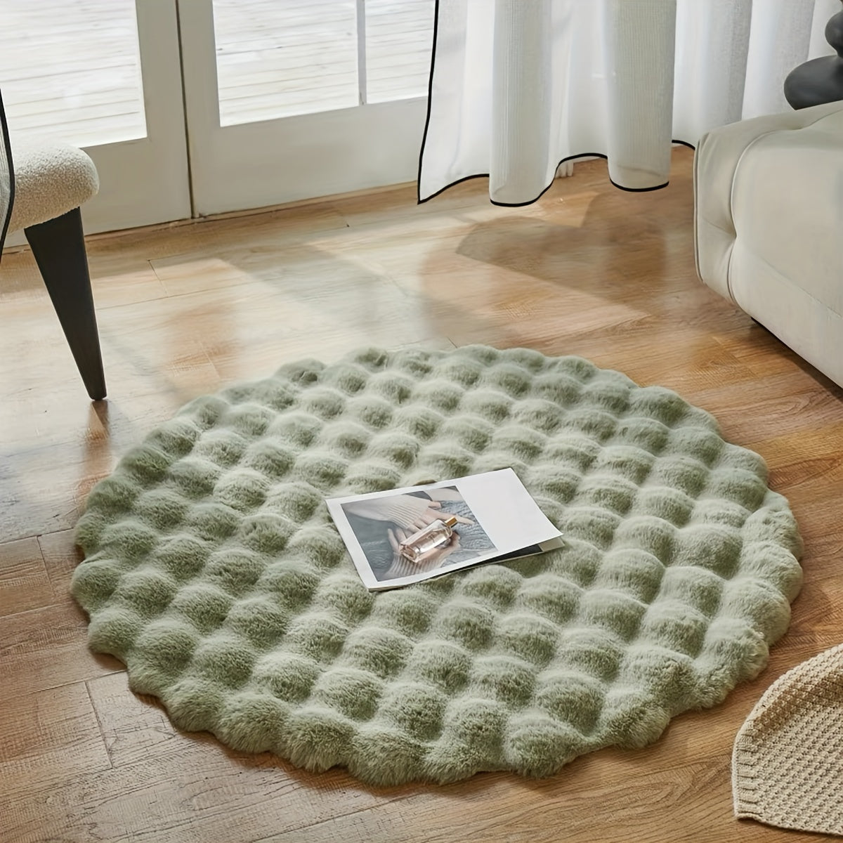 Velora Circa | tapis rond au design élégant pour espaces de vie stylés