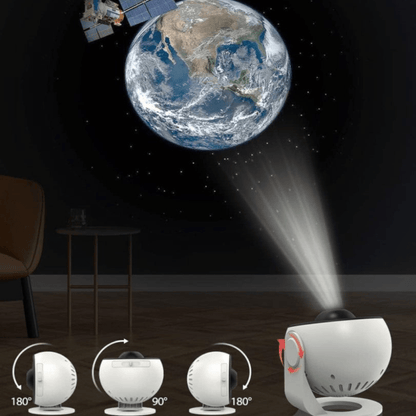 Stellavo | Sternenhimmel Projektor mit 13 Galaxie-Discs, Timer und Fokus