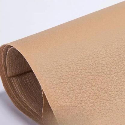 Patcora | Lederreparaturset mit selbstklebenden Patches für Sofa und Autositz