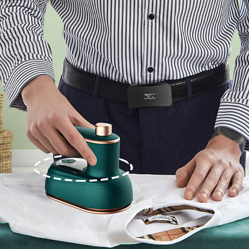 Dampira | Ferro da stiro a vapore portatile 2-in-1 con serbatoio da 50 ml e punta triangolare