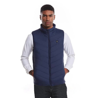 Westora | Chaleco calefactable con batería, resistente al viento y al agua, de S a 8XL