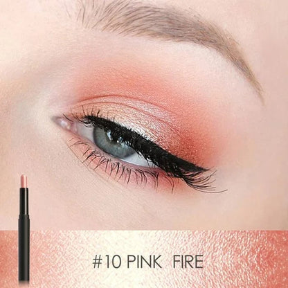 FlashLuxe | Lápiz de sombra de ojos y delineador 2 en 1, resistente al agua y a las manchas