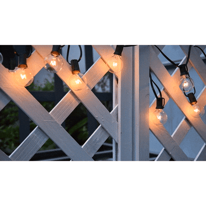 Globelia | Lichterkette außen mit Globus-Lampen, 15 m oder 30 m