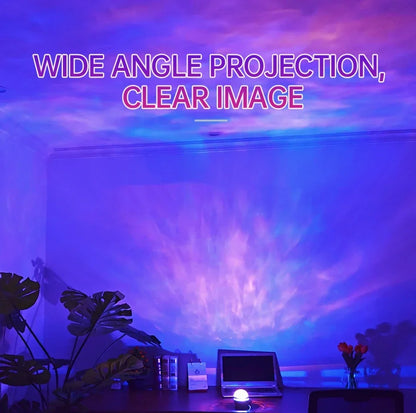 Noxelle | Sternenhimmel Projektor mit Polarlicht, Fernbedienung und Rotation