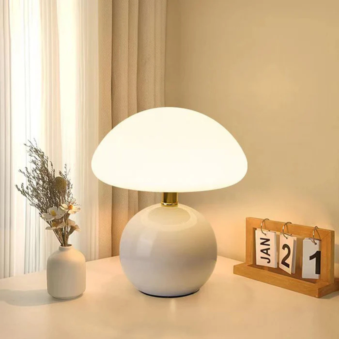 Photis Lumina | Lampada da tavolo LED “Fungo” dal design elegante
