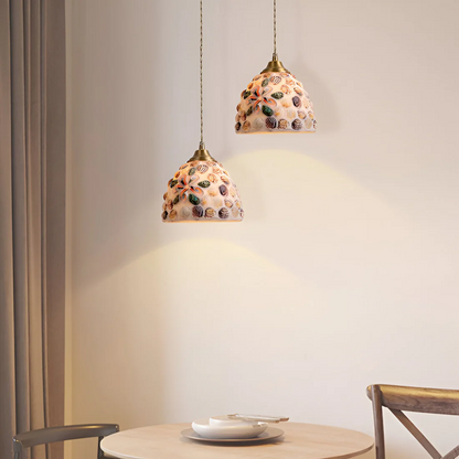 Mysteria Halo | Lampada a sospensione unica per tavolo da pranzo e zona giorno